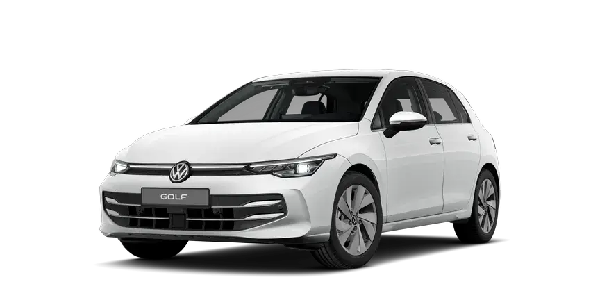 Weißer Volkswagen Golf – kompakter Allrounder mit effizienter Technik bei Reichert Automobile in Dettingen an der Erms