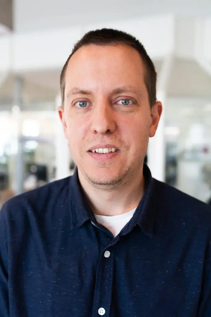 Simon Stork, Fahrzeugverkäufer bei Reichert Automobile in Dettingen an der Erms.